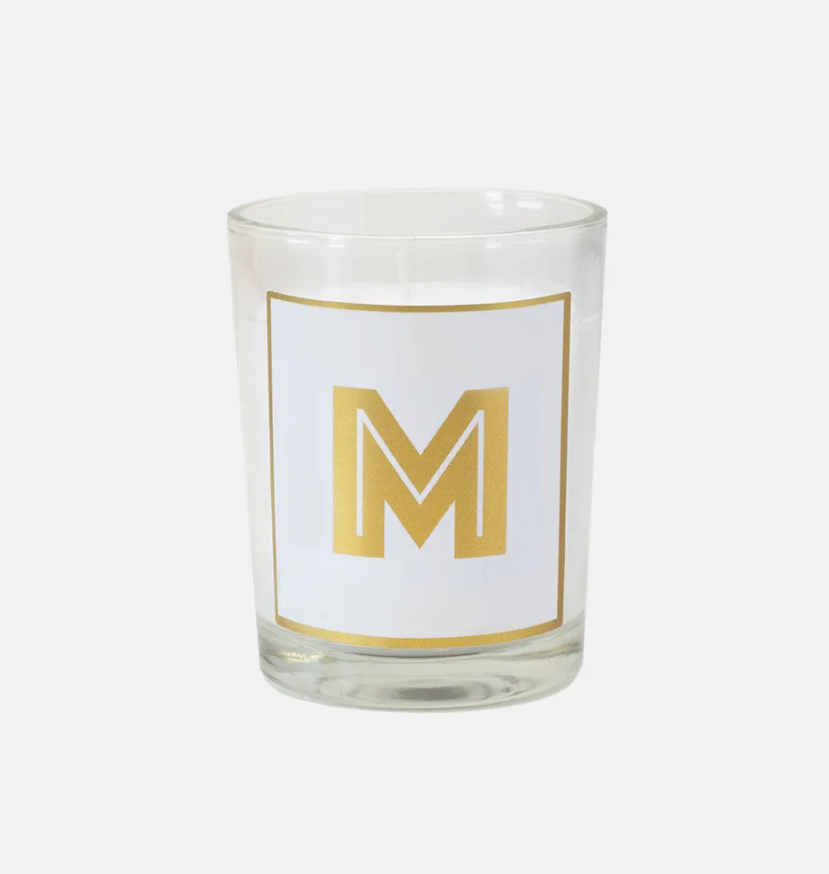 Alphabet Votive Candle - Letter M