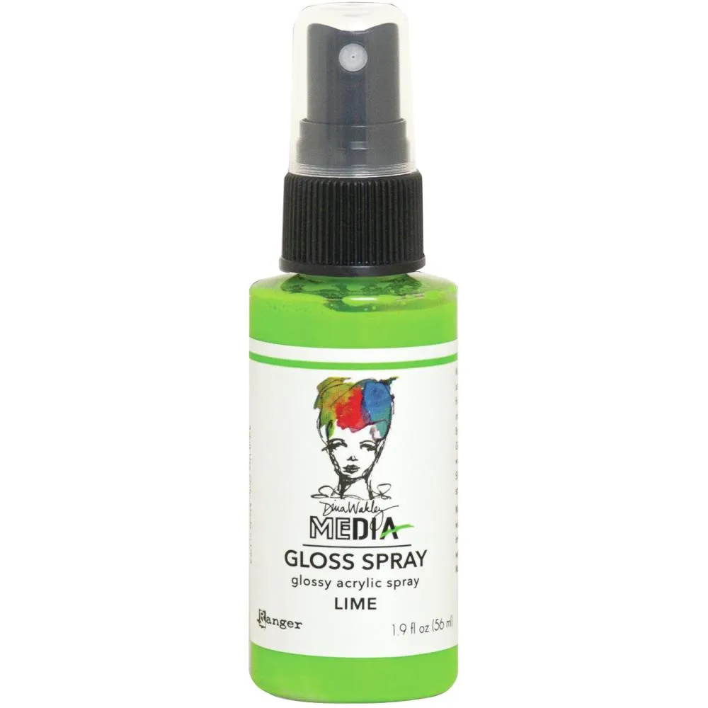 Dina Wakley Media - Gloss Acrylic - 56ml Bottle - Any 1 Colour - NEW!