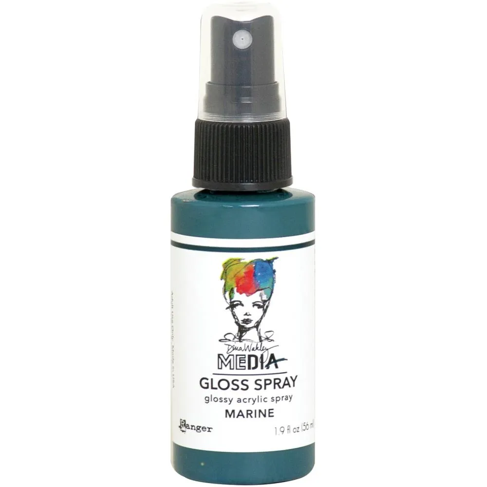 Dina Wakley Media - Gloss Acrylic - 56ml Bottle - Any 1 Colour - NEW!