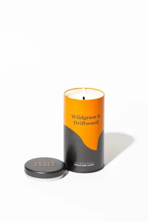 Grace and James Wildgrass & Driftwood 70-Hour Candle